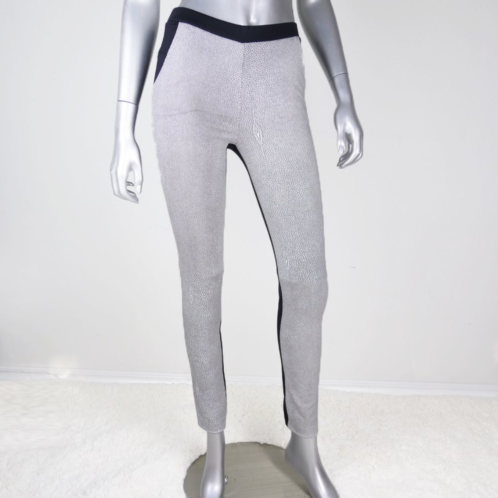 Valentina Shah Skinny Two Tone Dress Pants